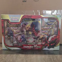 Pokemon Darkrai VSTAR Premium Collection Box English 2022 Foil Oversized - Image 1