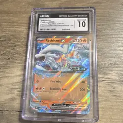 Pokemon Reshiram ex CGC 10 Journey Together 030/159 Double Rare Stamped Holo EN - Image 1
