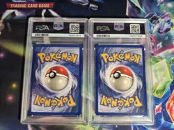 Pokemon Fossil Slabs Lapras 10/62 PSA 8 + Haunter 6/62 PSA 9 Bundle - Image 2