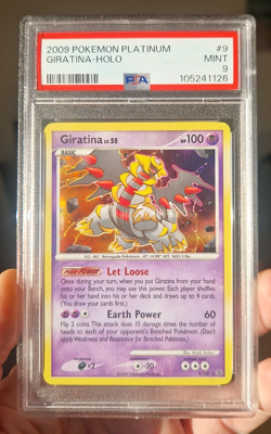 Giratina 9/127 Holo Pokemon 2009 Platinum PSA 9 POP 84 - Image 1