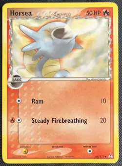 Horsea 66/110 Pokemon English Holon Phantoms 2006 - Image 1