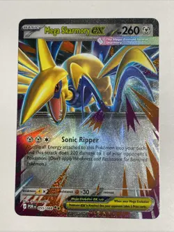 Mega Skarmory ex 2 Card Lot Perfect Order Ultra Rare and Double Rare pokemon TCG - Image 3