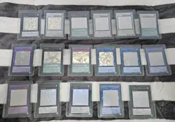 Yu-Gi-Oh! Japanese Ghost Rare Holographic Lot 39 Cards Mint+ BRG Grade 9 Slabs - Image 2