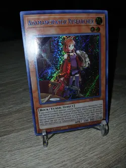 Yu-Gi-Oh! Adamancipator Researcher SESL-EN002 Secret Rare 1st ED NM ENG - Image 3