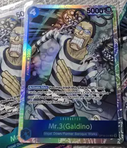 1x Mr.3 (Galdino) SR (OP16-056) | OP16 - The Time of Battle | ENGLISH - Image 2