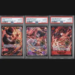 2026 ONE PIECE JAPANESE 3RD ANNIVERSARY SEQUENTIAL LUFFY SABO ACE PSA 10 - Image 1