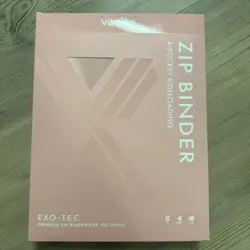 Vault X Just Pink 4-Pocket Exo-Tec Zip Binder - 160 Cards - BRAND NEW - IN BOX - Image 1