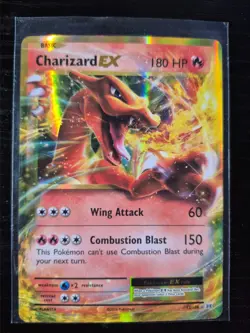 Pokemon Charizard EX 12/108 Evolutions Ultra Rare Holo 180 HP Card English - Image 1