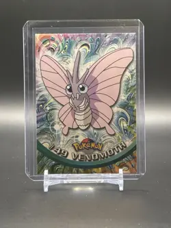 Venomoth #49 Pokemon Card Green Logo NEAR MINT TV Animation - Image 1
