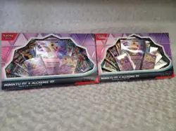 Lot of 2 Pokemon Mimikyu EX & Alcremie EX Premium Collection Box Cards Packs - Image 2