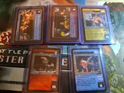 WWE Raw Deal Lot Of 14 Cards - Image 1