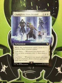Champions from Beyond (Borderless Rare) Final Fantasy Magic The Gathering Mtg - Image 1