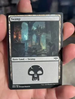 x4 Swamp 262/259 Near Mint MTG TCG Guilds of Ravnica x4 - Image 1