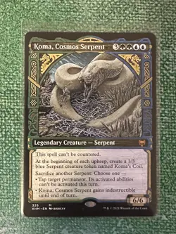 Koma, Cosmos Serpent - Kaldheim KHM - MTG Showcase - Image 1
