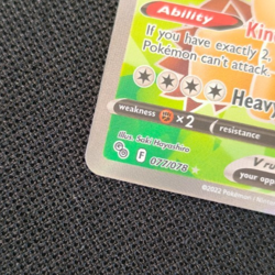 Pokemon TCG Slaking V 077/078 Ultra Rare Pokemon Go Near Mint English - Image 5