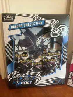 Pokemon Black Bolt and White Flare Binder Collection New Factory Sealed - Image 2