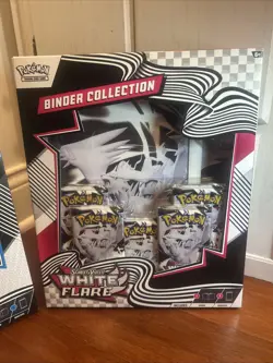 Pokemon Black Bolt and White Flare Binder Collection New Factory Sealed - Image 3