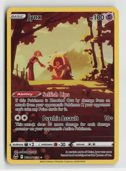 Pokemon - Jynx - TG04/TG30 SWSH12: Silver Tempest Trainer Gallery - NM - Image 1
