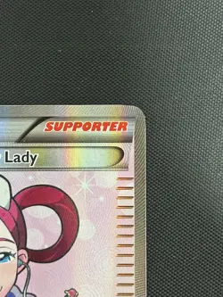 2014 Pokemon XY Flashfire 105/106 Pokemon Center Lady Ultra Rare Full Art Holo - Image 3