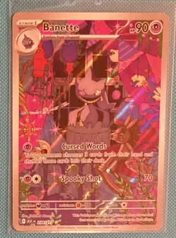 Pokemon TCG Banette 234/217 Illustration Rare Holo Mint Condition - Image 2