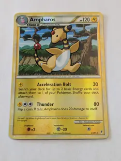 Pokemon TCG Ampharos Call of Legends 23/95 Reverse Holo Rare (#1 - Image 1