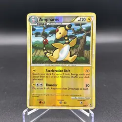 Pokemon TCG Ampharos Call of Legends 23/95 Reverse Holo Rare - LP - Image 1