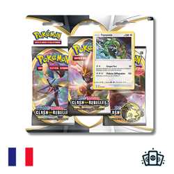 Tripack Rayquaza Pokemon Clash des Rebelles - Francais - Image 1