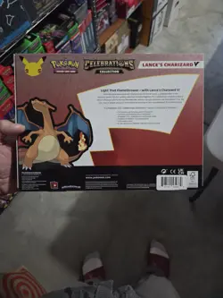 Pokemon TCG Celebrations Collection Lance's Charizard V Box 820650101625 - Image 2