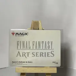 Dancer's Chakrams Art Card (Gold-Stamped Signature) - Art Series: FINAL FANTASY - Image 2