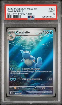 PSA 9 Carabaffe 171/165 Pokemon EV3.5 : 151 - Francais - Image 1