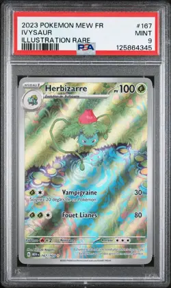 PSA 9 Herbizarre 167/165 Pokemon EV3.5 : 151 - Francais - Image 1