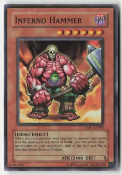 Yugioh - Inferno Hammer (Capsule Monster Coliseum) CMC-EN002 Limited - Super Rar - Image 1
