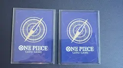 2x One Piece Carrying On His Will Ace & Sabo Luffy Super Rare #OP13-007 - Image 2