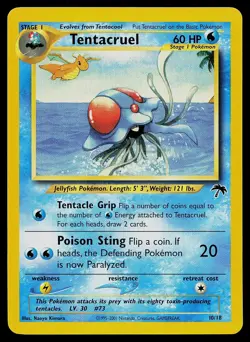 Pokemon Card - Tentacruel Southern Islands 10/18 - Image 1
