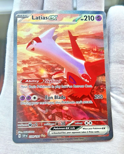 Latias EX 239/191 SIR - 2024 Surging Sparks - Pack Fresh - Pokemon Chase Card - Image 2