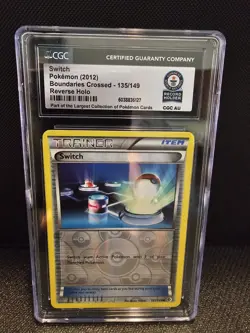 1 of 1 Switch - Boundaries Crossed Reverse Holo Guinness World Record Card - Image 1