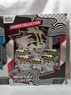 Pokemon Lot 1x Black Bolt & 1x White Flare Binder Collection Box New Sealed - Image 3