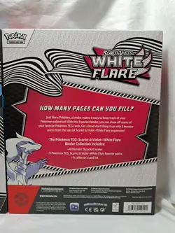 Pokemon Lot 1x Black Bolt & 1x White Flare Binder Collection Box New Sealed - Image 4