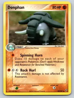 Donphan 30/107 Uncommon Deoxys Pokemon MP/LP - Image 1