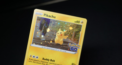 Pokemon TCG Pikachu 027/078 Cosmos Holo Pokemon Go Near Mint English - Image 4