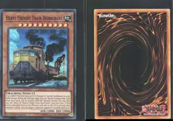 HEAVY FREIGHT TRAIN DERRICRANE INCH-EN046 YU-GI-OH 1ST EDITION NM/M - Image 1