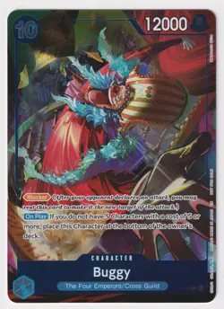 Buggy P-098 Promo NM One Piece TCG English No.1 - Image 1