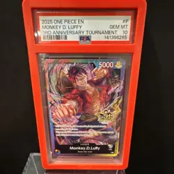 Luffy Sabo Ace One Piece 3rd Anniversary 3 Brothers PSA 10 Gem Mint - Image 5