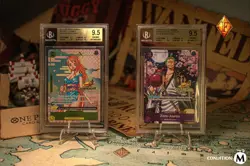 One Piece o-Nami/Zoro Juuro CS EVENT PACK GOLD STAMP 2025 BGS 9.5 READ DES - Image 1