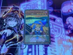 Dark Magician Girl Yugioh Waifu Card Holo Foil Anime Collector Rare Signature NM - Image 1