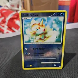 Goldeen Pokemon TCG Diamond & Pearl Reverse Holo Common Card #84/130 - Image 1