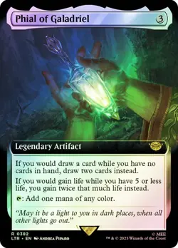 MTG - Phial of Galadriel - Foil - Extended Art - Lord of the Rings - Magic - Image 1