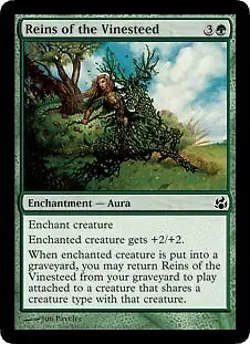 MTG - Reins of the Vinesteed - Foil Morningtide - Image 1