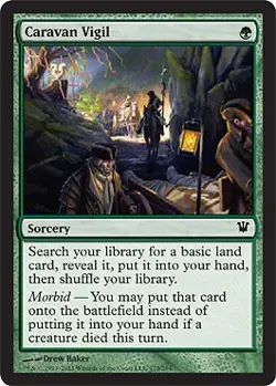 MTG - Caravan Vigil - Foil Innistrad - Image 1