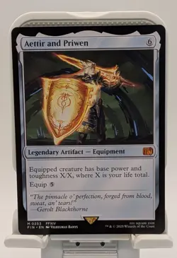 Aettir And Priwen M/NM Magic: The Gathering MTG Final Fantasy - Image 1